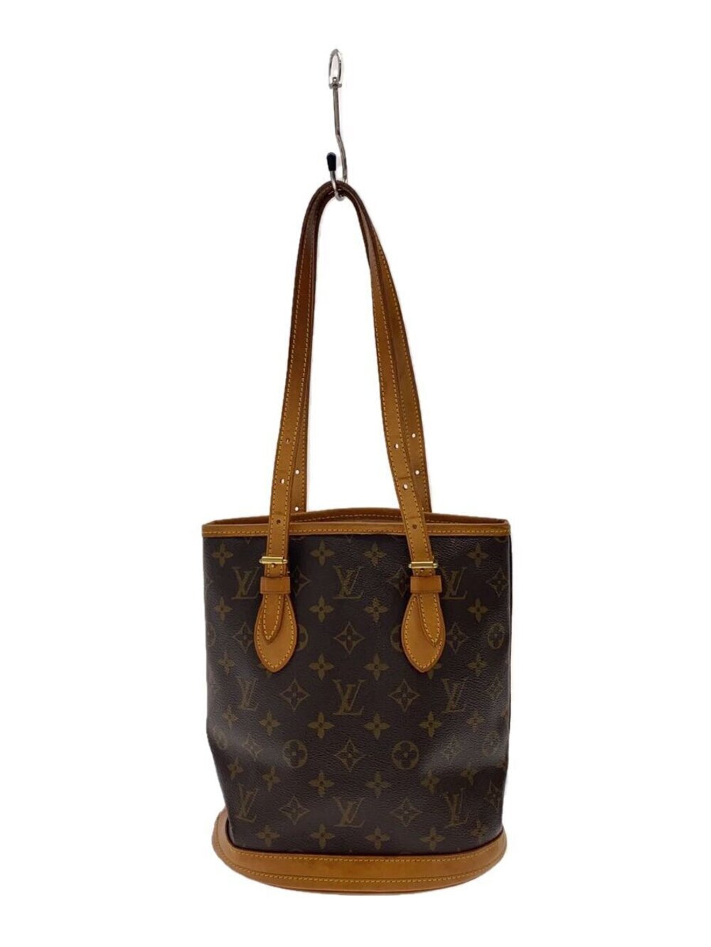 LOUIS VUITTON Bucket Monogram Canvas Brown